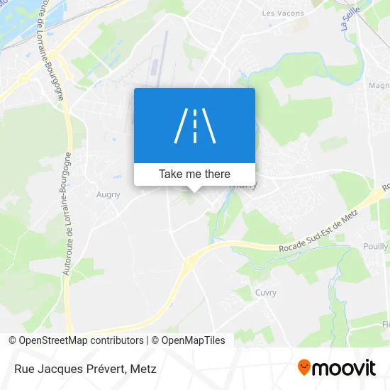 Rue Jacques Prévert map