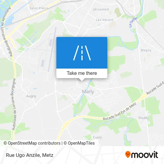 Rue Ugo Anzile map