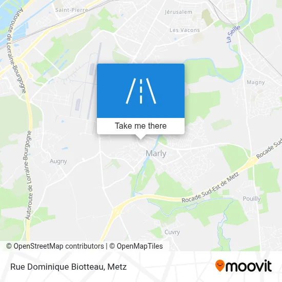 Rue Dominique Biotteau map