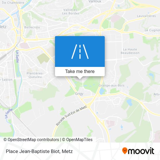 Place Jean-Baptiste Biot map