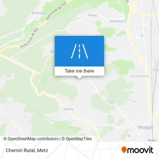 Chemin Rural map