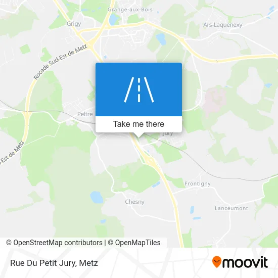 Rue Du Petit Jury map