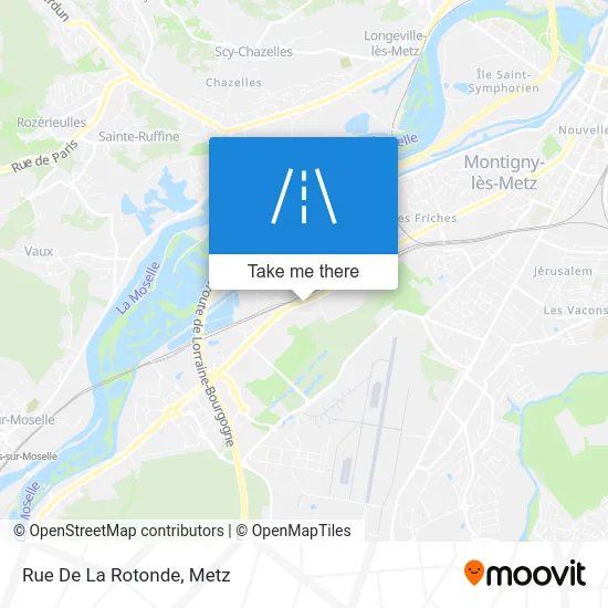 Rue De La Rotonde map
