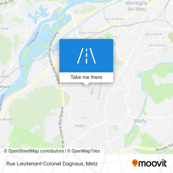 Rue Lieutenant-Colonel Dagnaux map