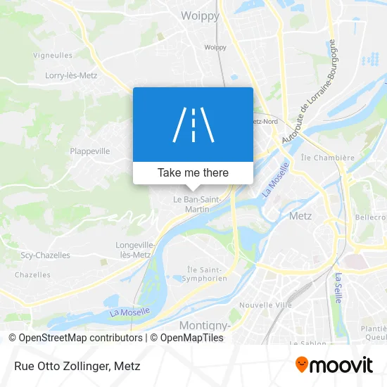 Rue Otto Zollinger map