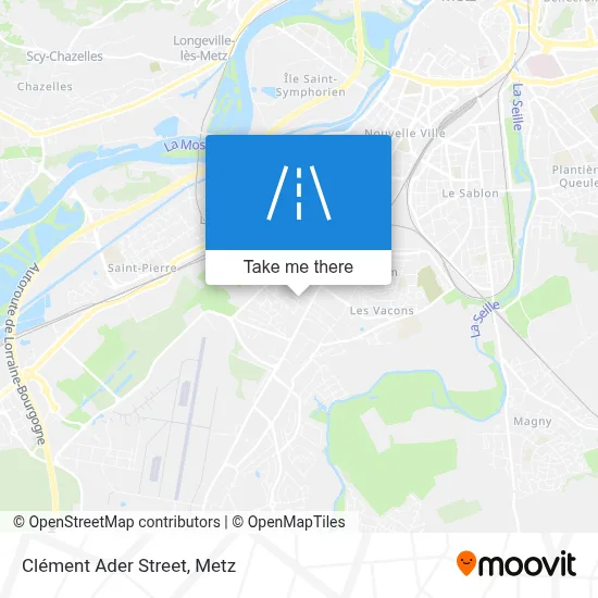 Rue Clément Ader map