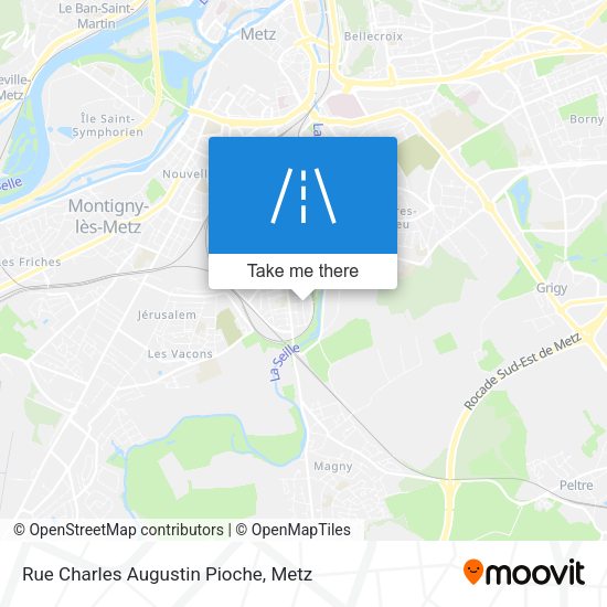 Rue Charles Augustin Pioche map