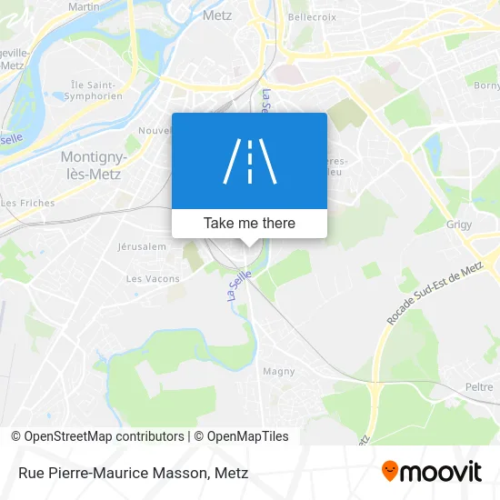 Rue Pierre-Maurice Masson map