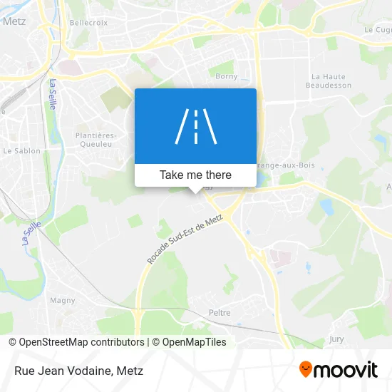 Rue Jean Vodaine map