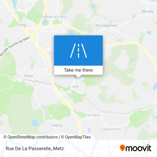 Rue De La Passerelle map