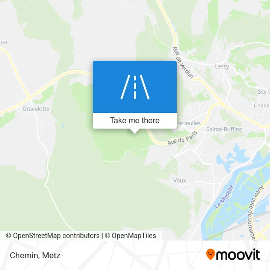 Chemin map