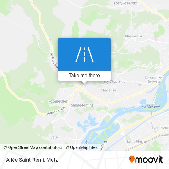 Allée Saint-Rémi map