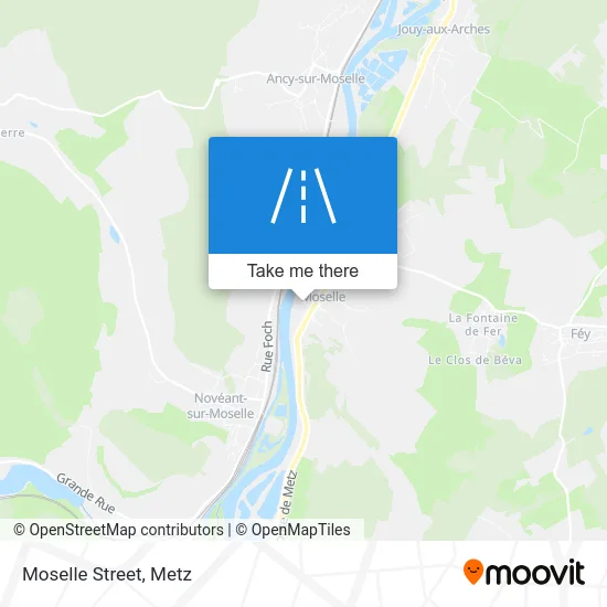 Rue De La Moselle map