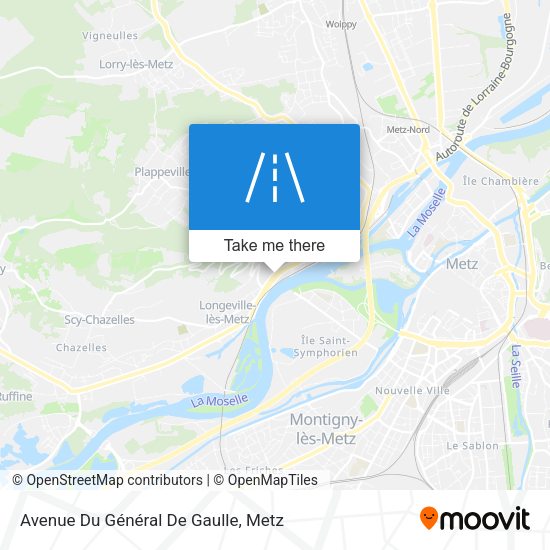 Avenue Du Général De Gaulle map