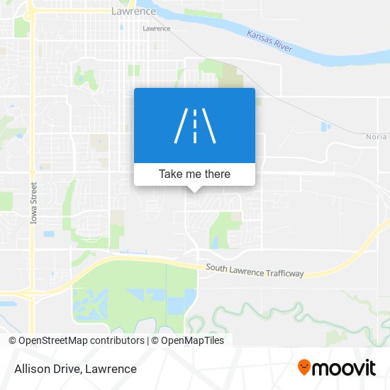 Allison Drive map