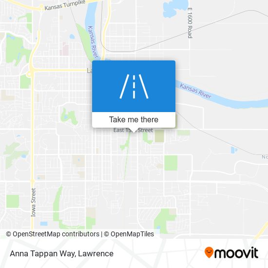 Anna Tappan Way map