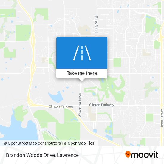 Mapa de Brandon Woods Drive