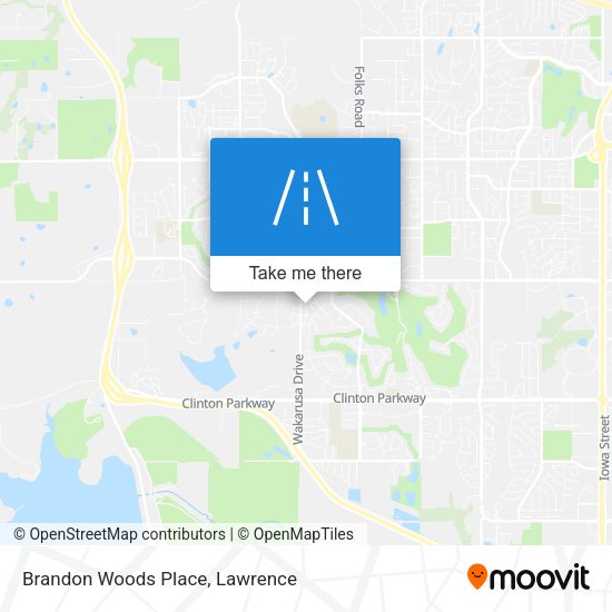 Mapa de Brandon Woods Place