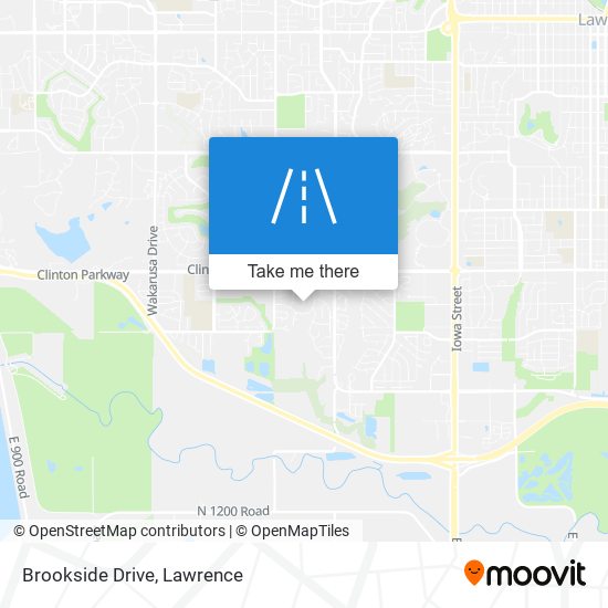 Mapa de Brookside Drive
