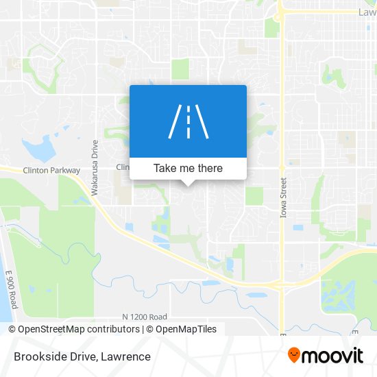 Brookside Drive map