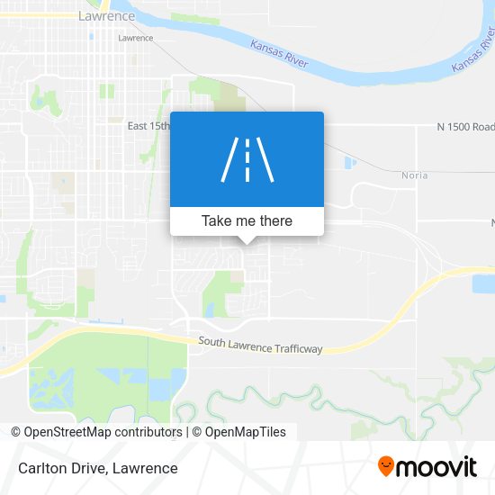 Mapa de Carlton Drive