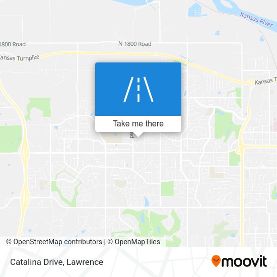 Mapa de Catalina Drive