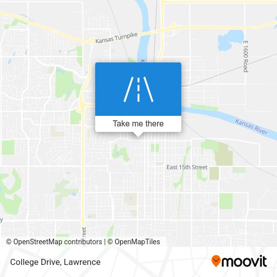 College Drive map