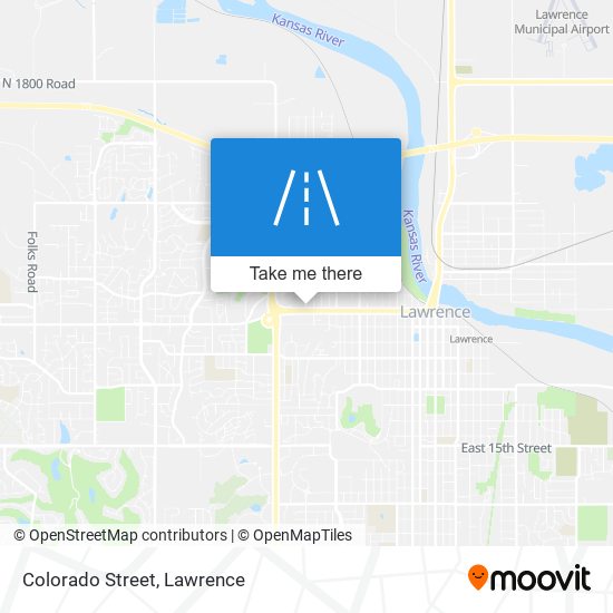 Colorado Street map