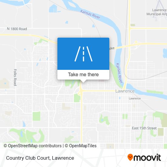 Country Club Court map