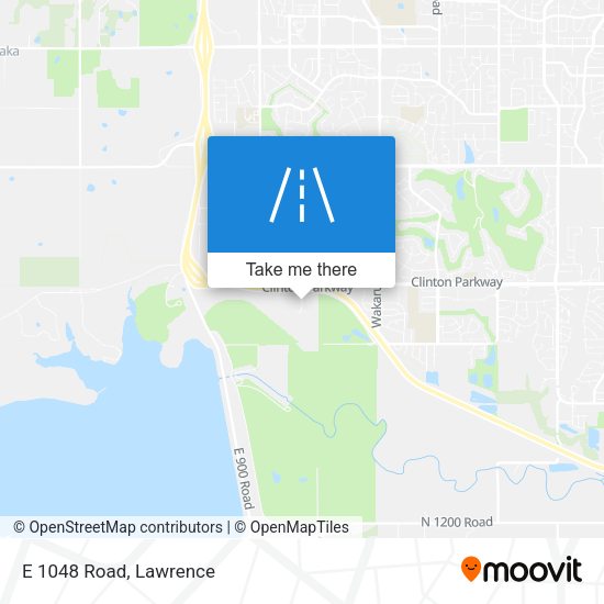 Mapa de E 1048 Road