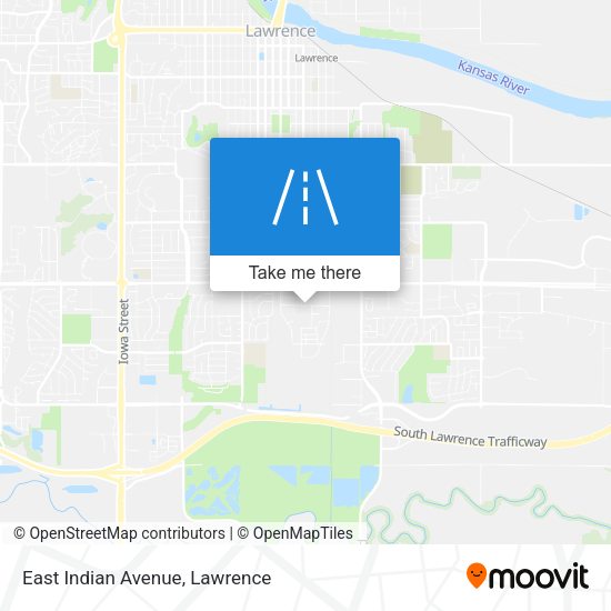 East Indian Avenue map