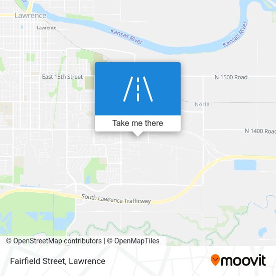 Mapa de Fairfield Street