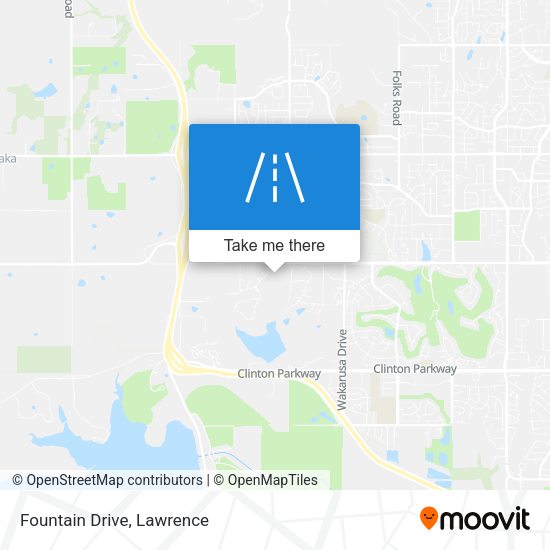 Mapa de Fountain Drive