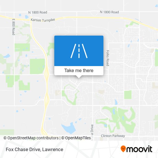 Fox Chase Drive map