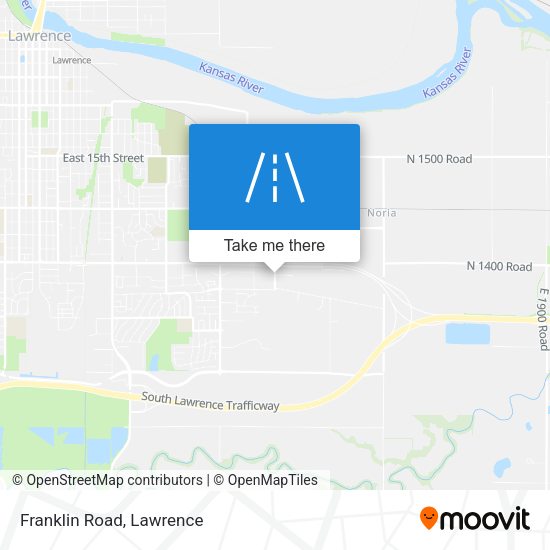 Franklin Road map