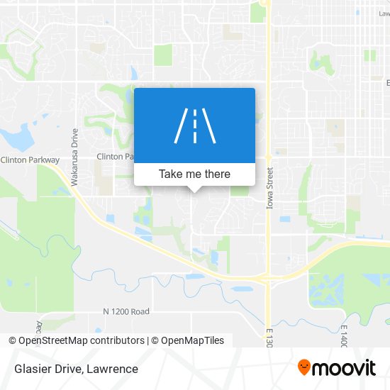 Glasier Drive map