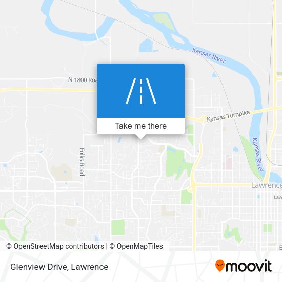 Mapa de Glenview Drive