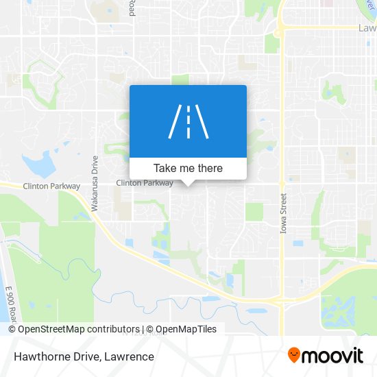 Hawthorne Drive map