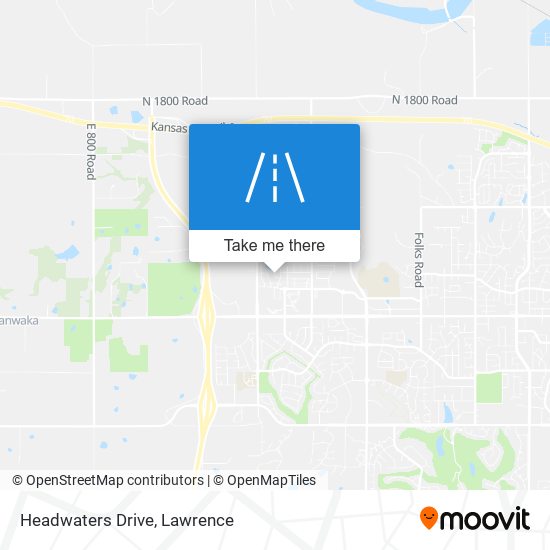 Headwaters Drive map