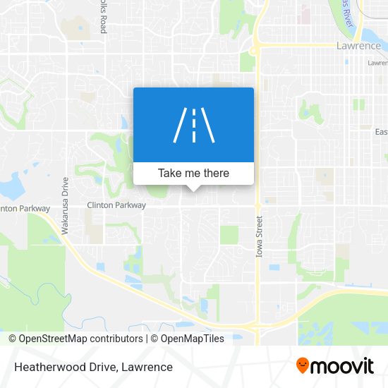 Heatherwood Drive map