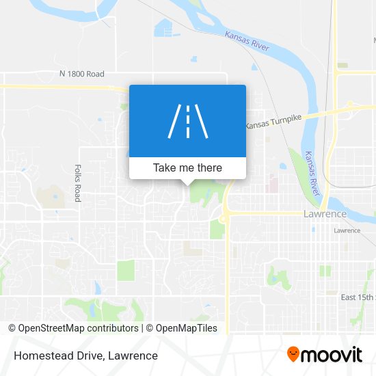 Mapa de Homestead Drive
