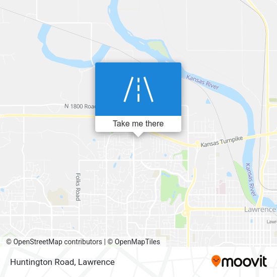 Mapa de Huntington Road