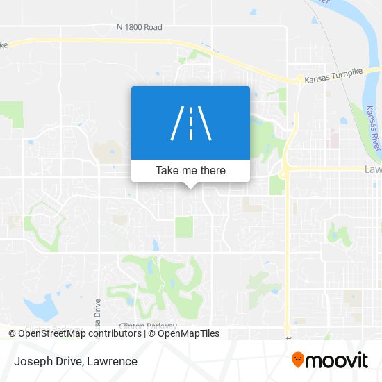 Joseph Drive map