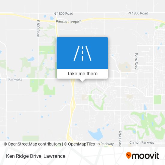 Ken Ridge Drive map