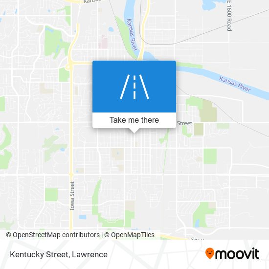 Kentucky Street map