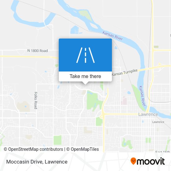 Mapa de Moccasin Drive