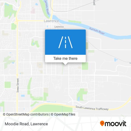 Mapa de Moodie Road