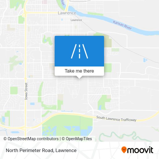 Mapa de North Perimeter Road