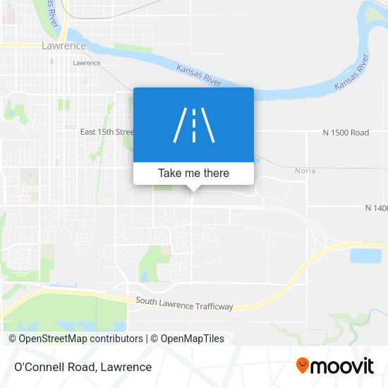 Mapa de O'Connell Road
