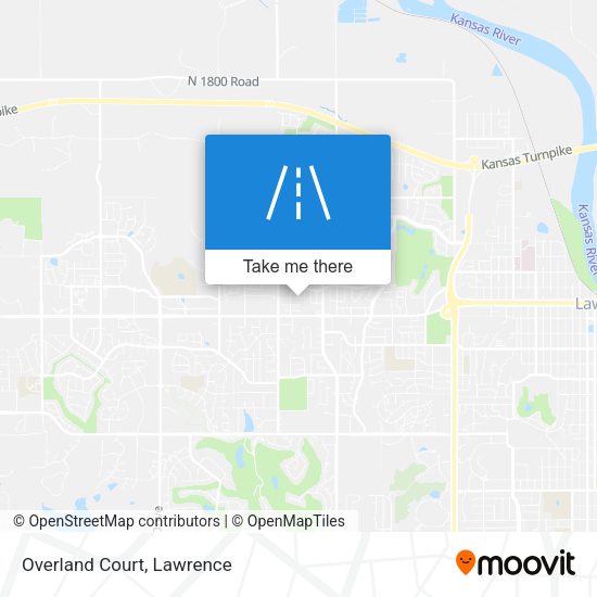 Mapa de Overland Court